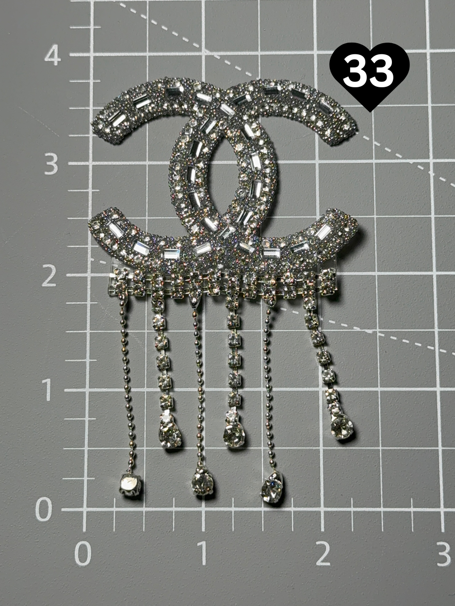 Bling Iron-on patch