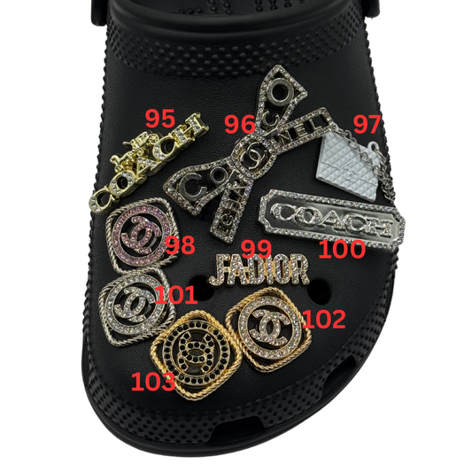 Luxury Bling Shoe Charms 100-199