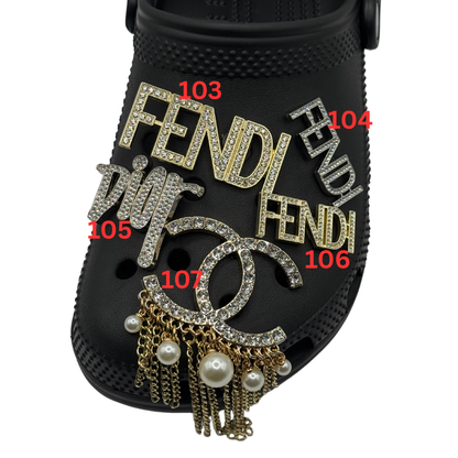 Designer inspired Croc Charms 01 - 153