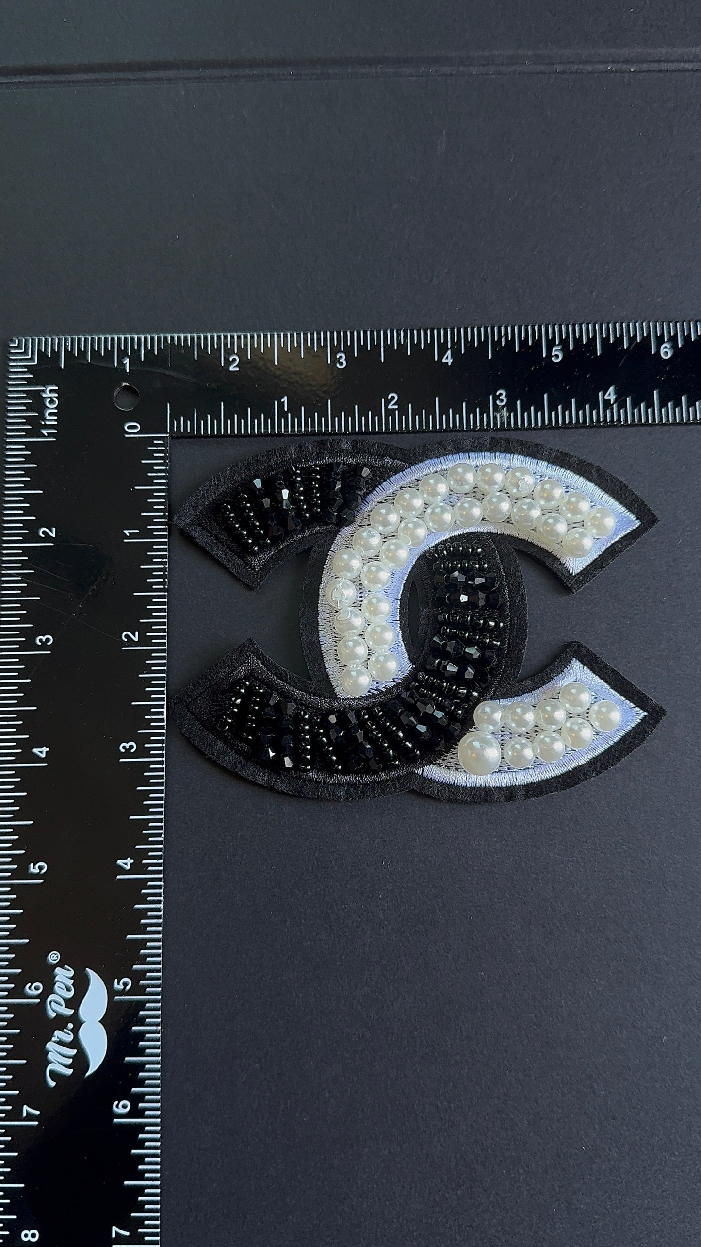 Pearl C.C Iron - on Patch