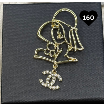 Luxury Brooch Pin  100 - 194