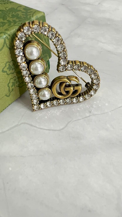 Luxury G.G Vintage Brooch pin