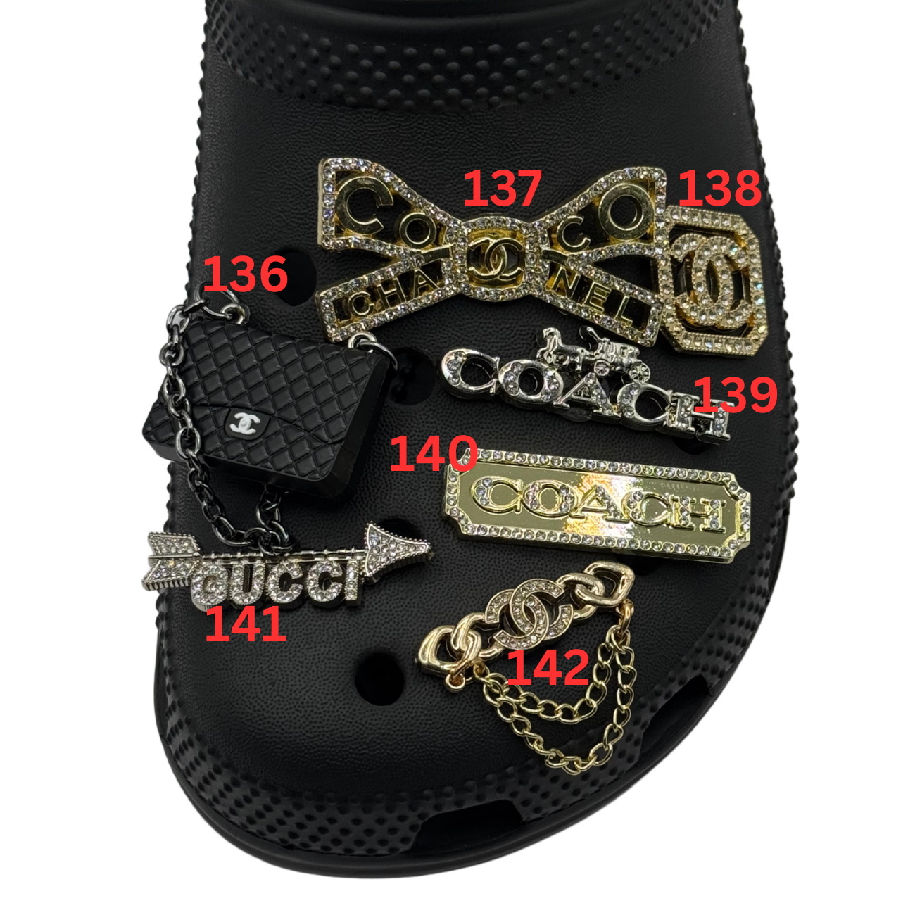 Designer inspired Croc Charms 01 - 153