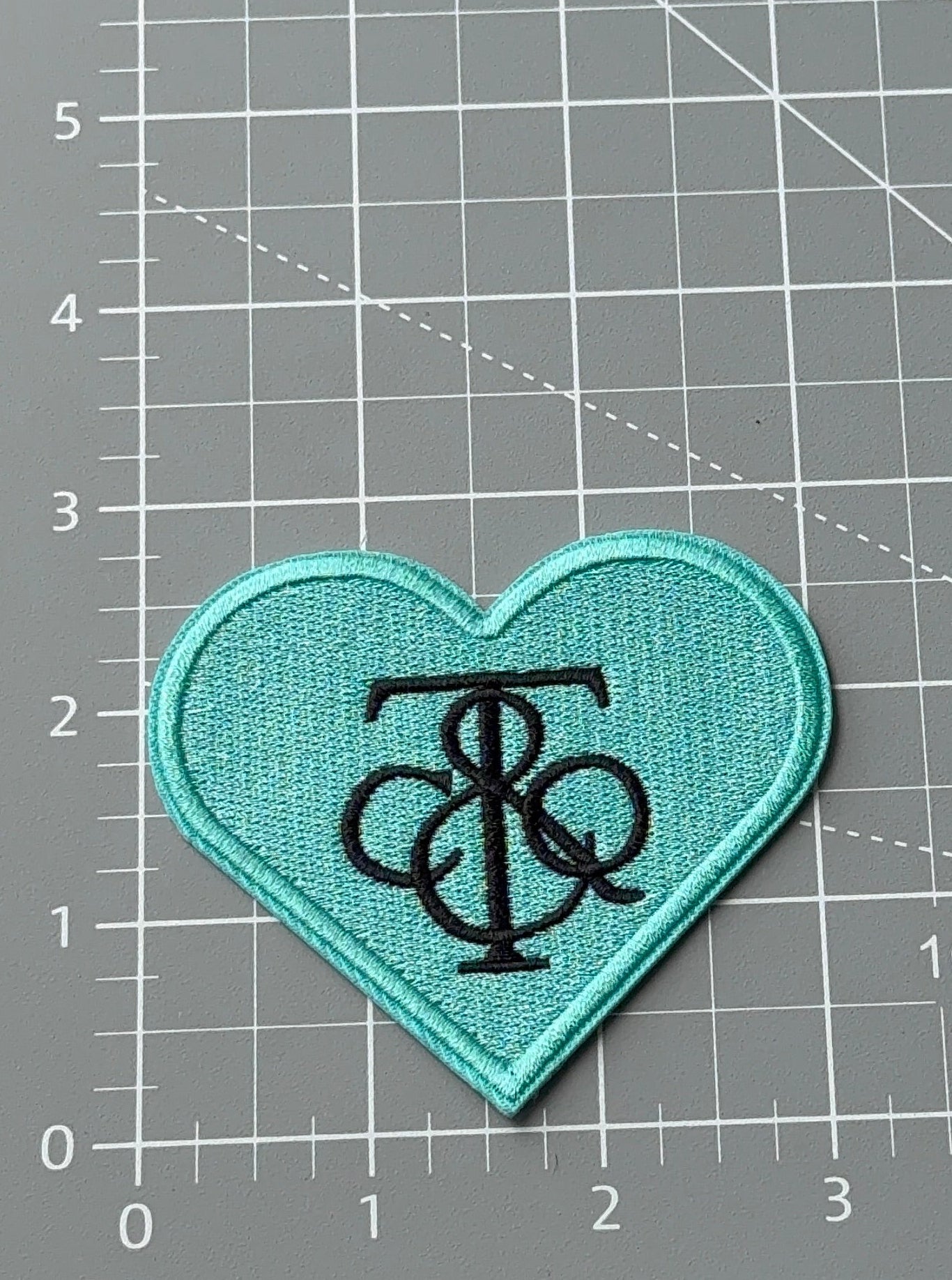 Tiffany Heart Patch