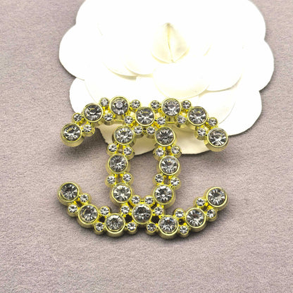 Luxury C.C Brooch pin
