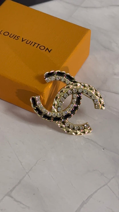 Luxury C.C Vintage Brooch pin