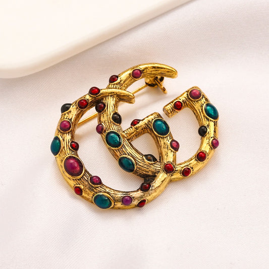 G.G Designer Brooch pin