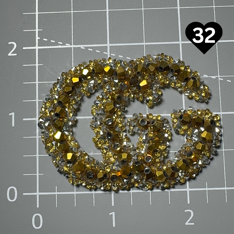 Bling Iron-on patch