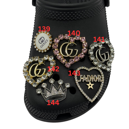 Luxury Bling Shoe Charms 100-199