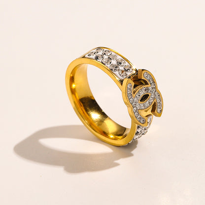C.C High Quality Sterling Silver Ring