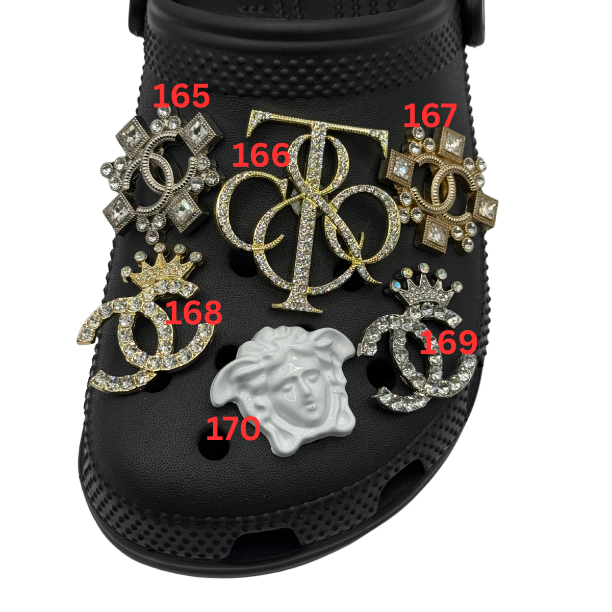 Designer inspired Croc Charms 01 - 153
