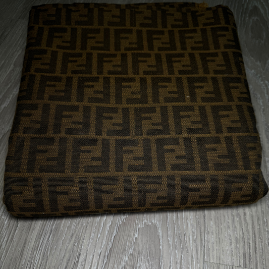 FF01 Designer Inspired Jacquard Fabric- Brown