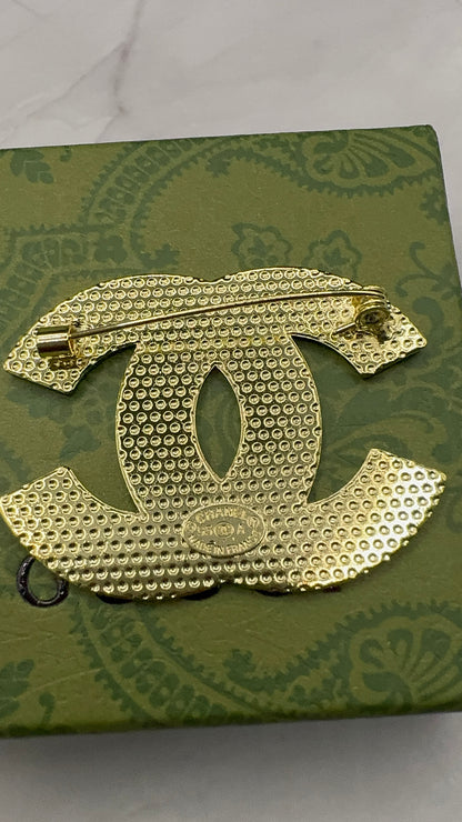 High Quality C.C Brooch pin
