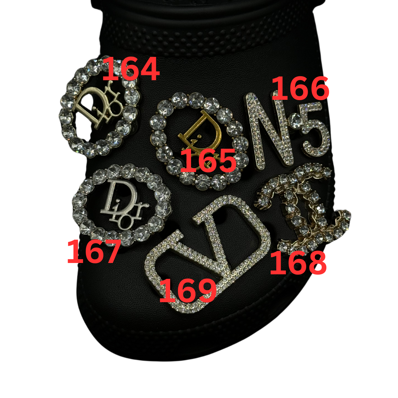 Luxury Shoe Charms 100-199