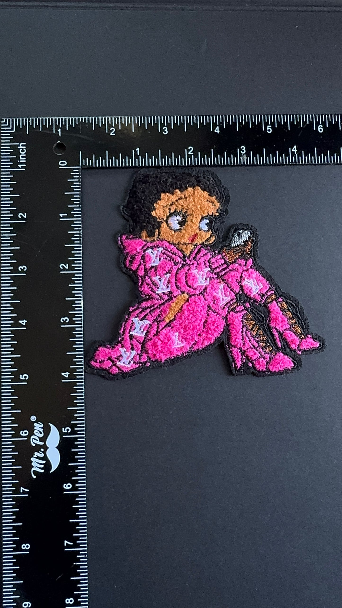 Betty LV Iron on Patch