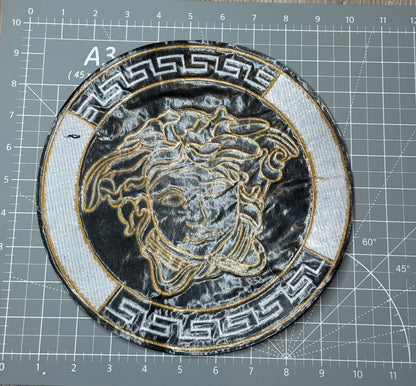 XL suede V patch