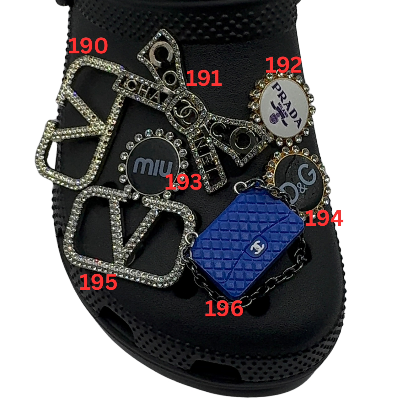 Designer Shoe Charms 154 - 291