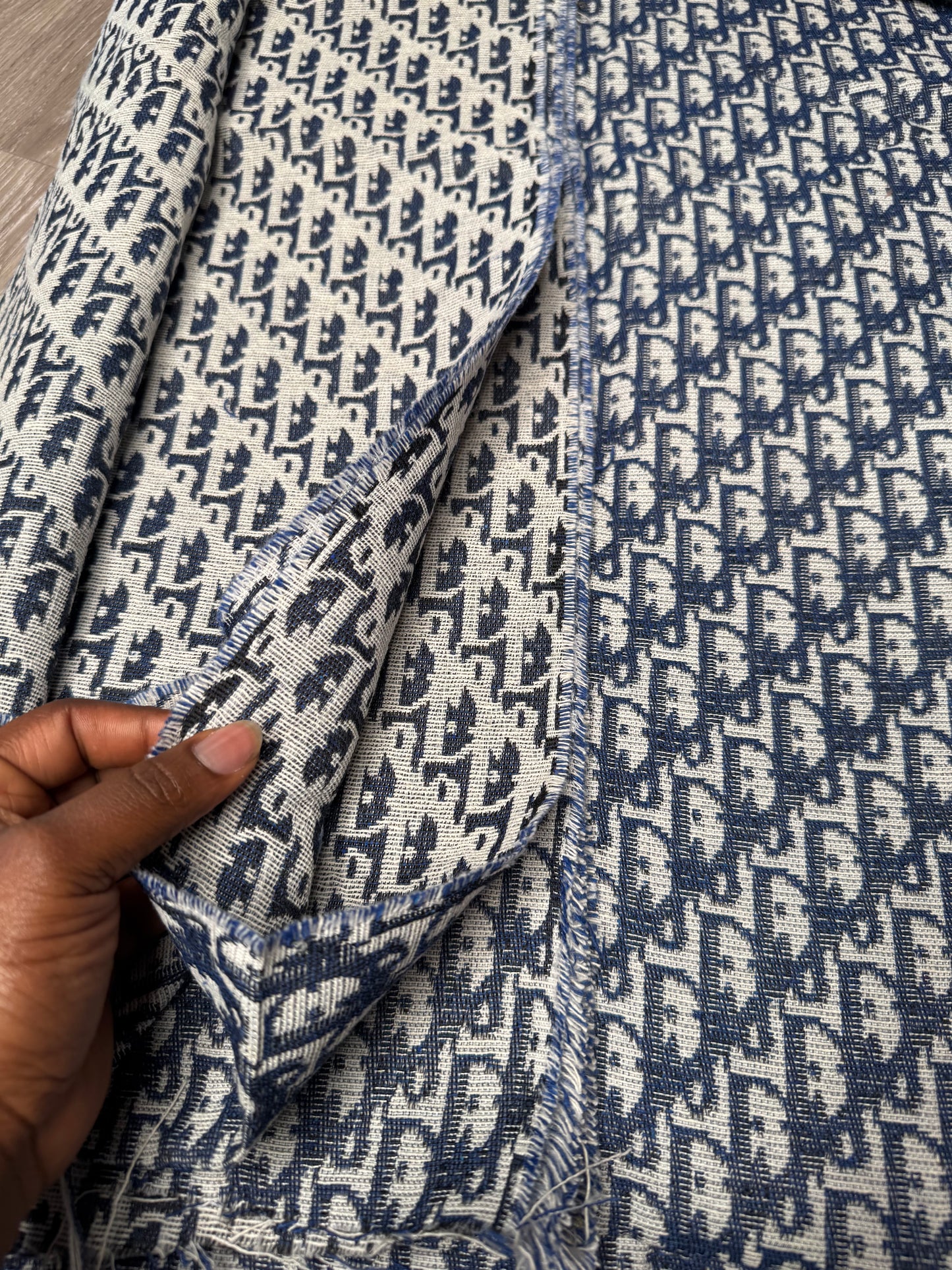 D. jacquard fabric