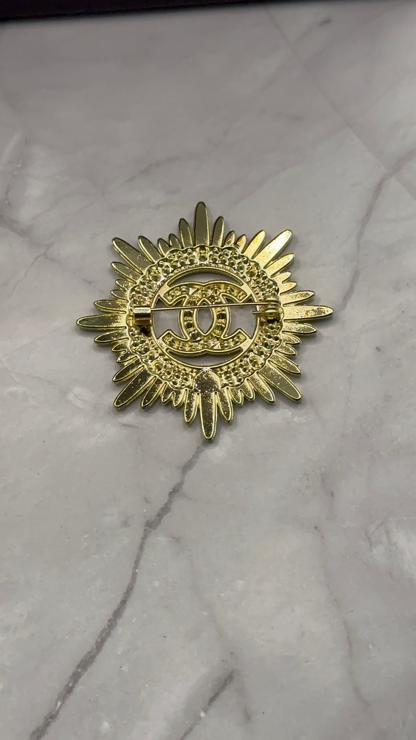 High Quality C.C Brooch pin