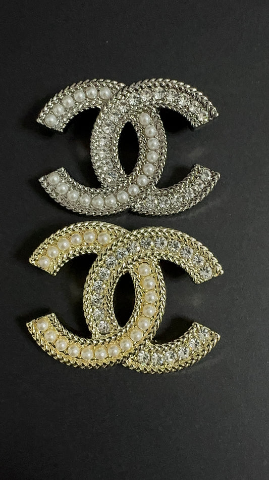 Top quality C.C Brooch pin