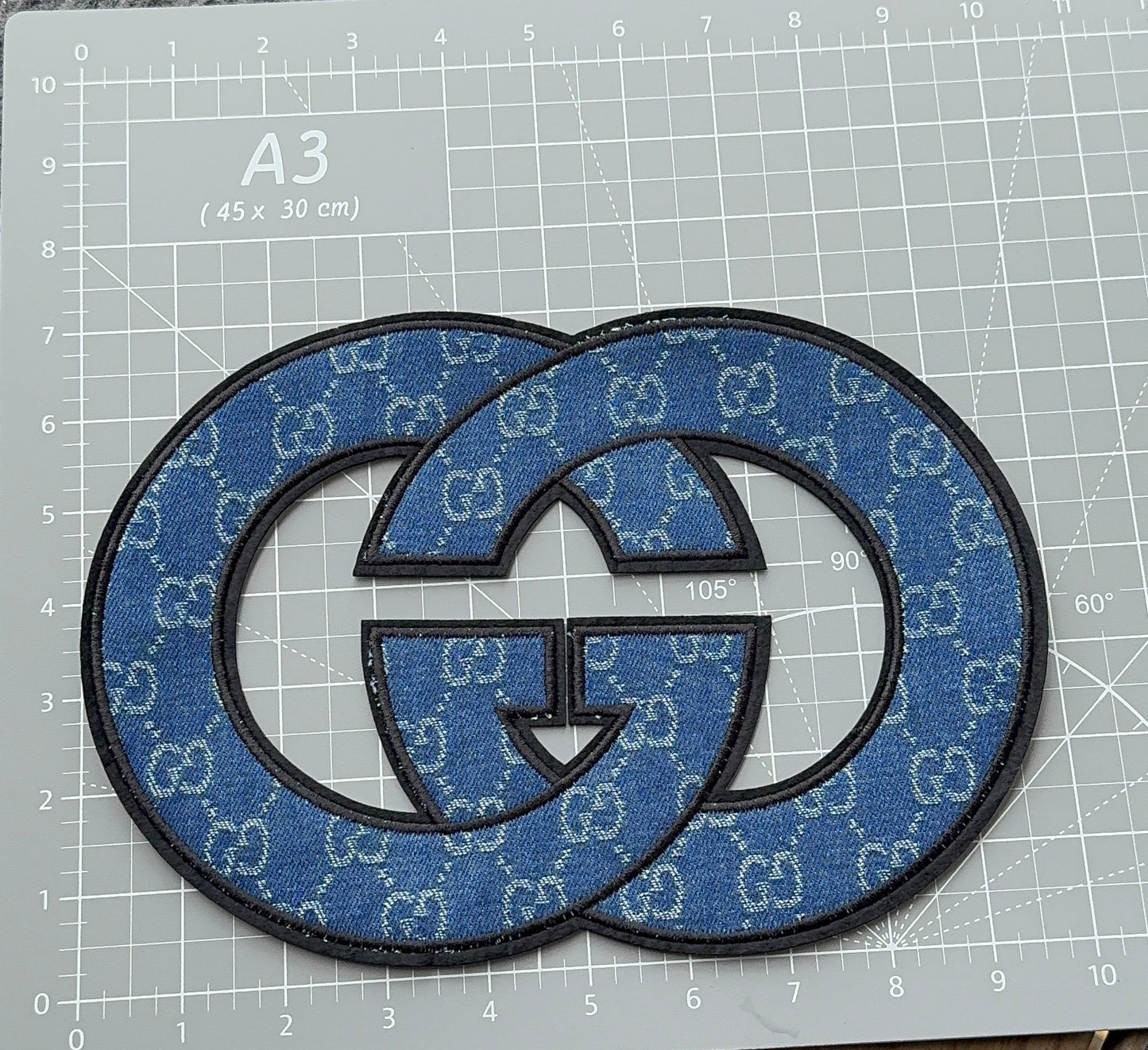 XL Denim G.G Patch