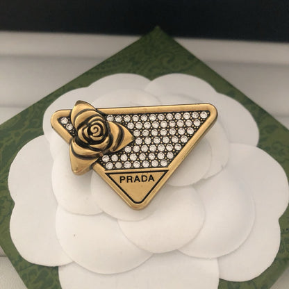 P Brooch pin