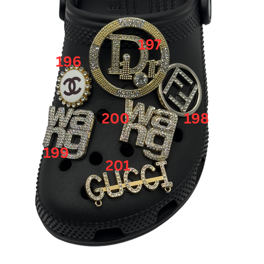 Luxury Bling Shoe Charms 200 - 262