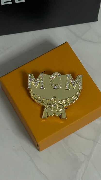 Luxury MCM Brooch pin