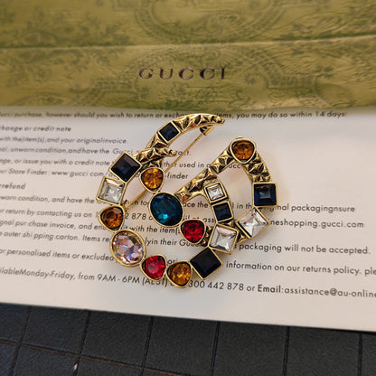 Luxury Vintage G.G Brooch pin