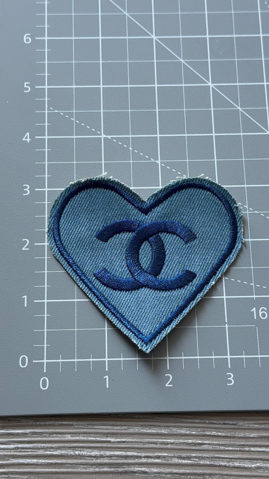 C.C Denim Logo patch