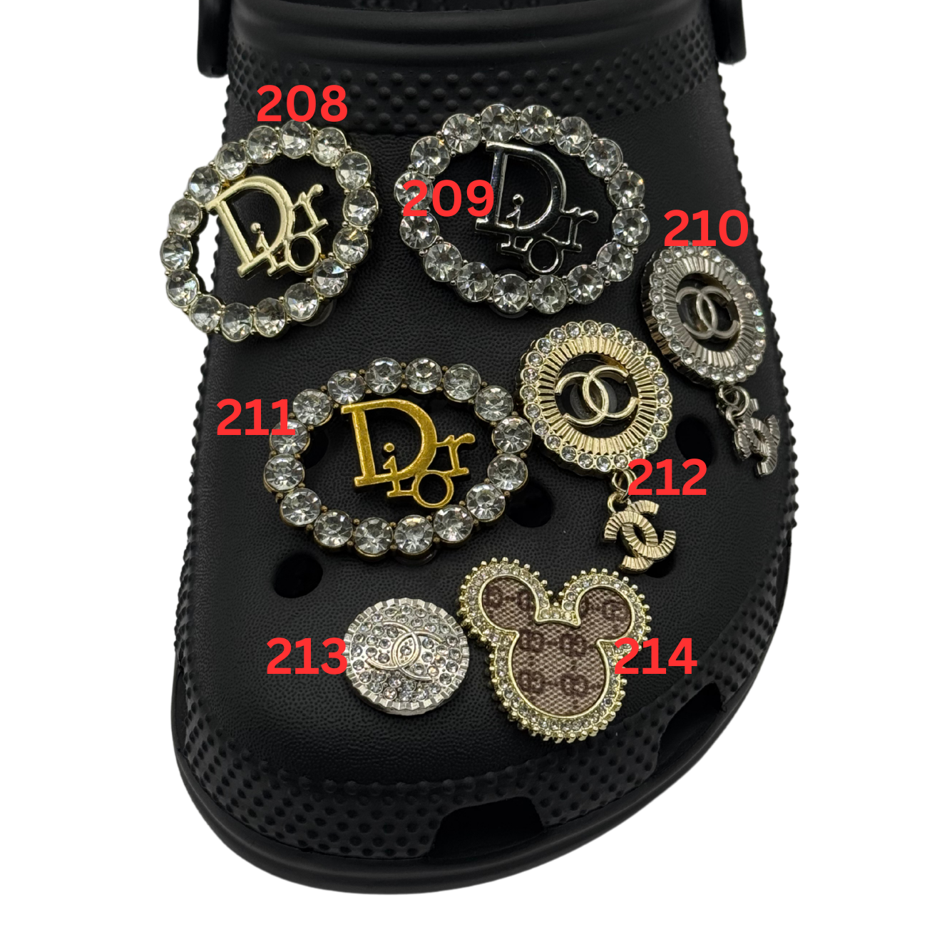 Designer Shoe Charms 154 - 291