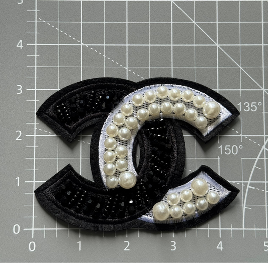 Pearl C.C Iron - on Patch