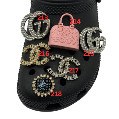 Luxury Bling Shoe Charms 200 - 262