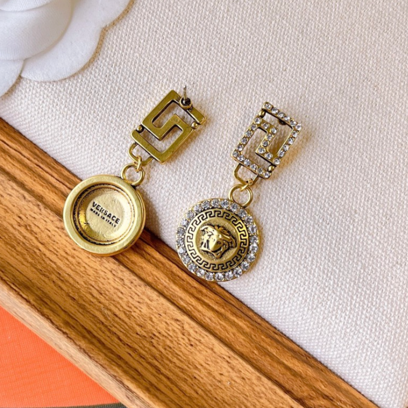 High Quality Luxury Dangle Women's Earrings - Gold