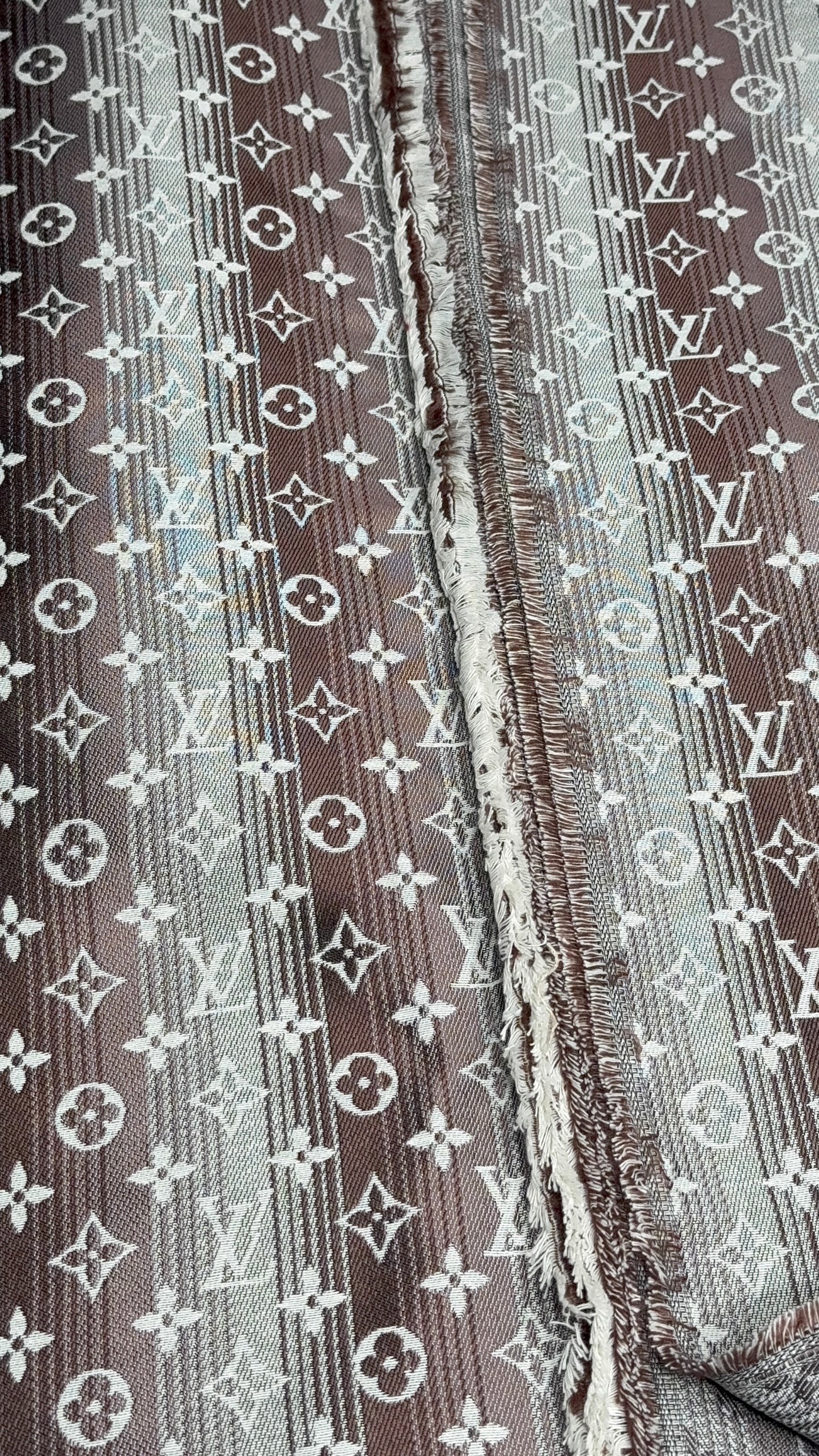 Mixed tone L.V Jacquard Fabric