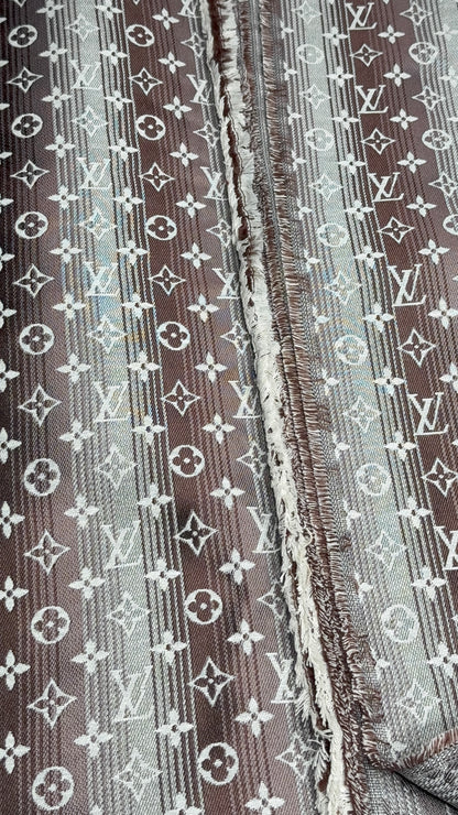 Mixed tone L.V Jacquard Fabric