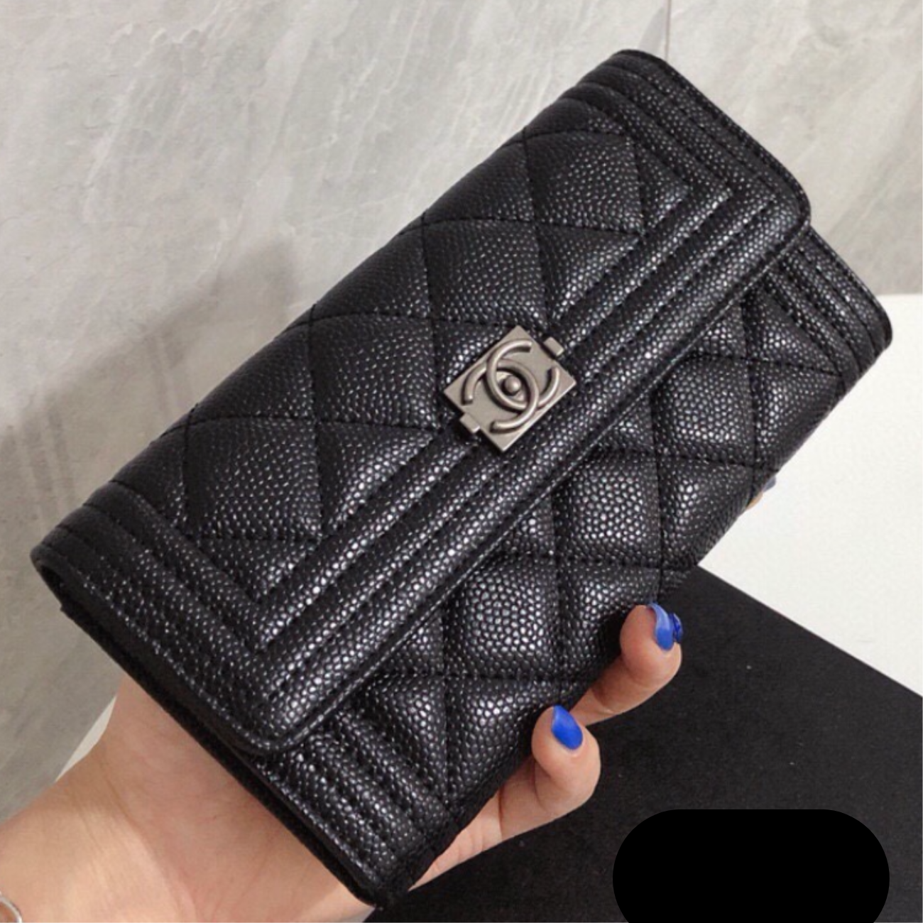 High Quality Luxury Black Wallet