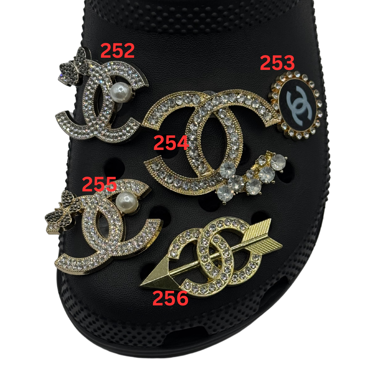 Designer inspired Croc Charms 01 - 153