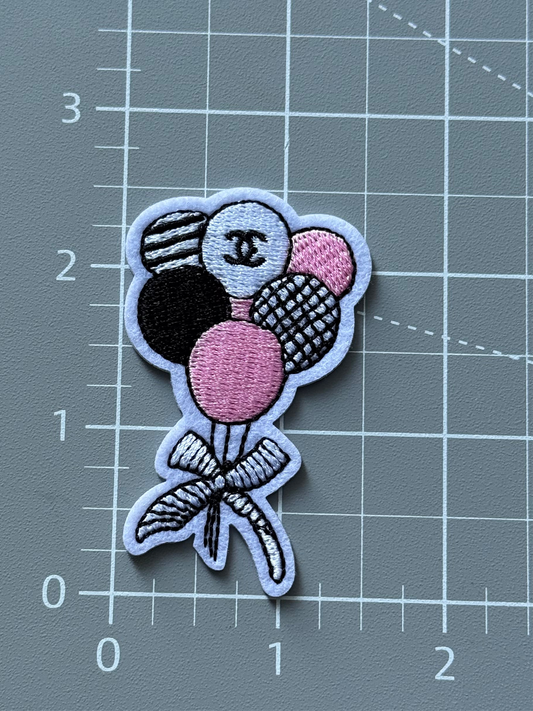 Pink Ballon C.C Patch