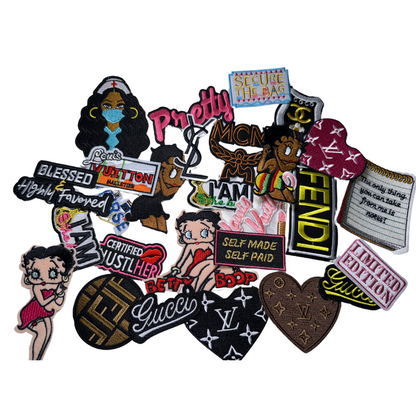 Luxury Iron - on Patches