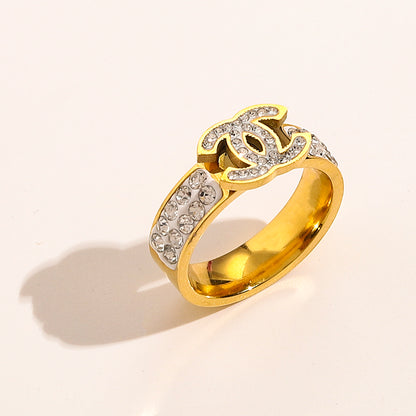 C.C High Quality Sterling Silver Ring