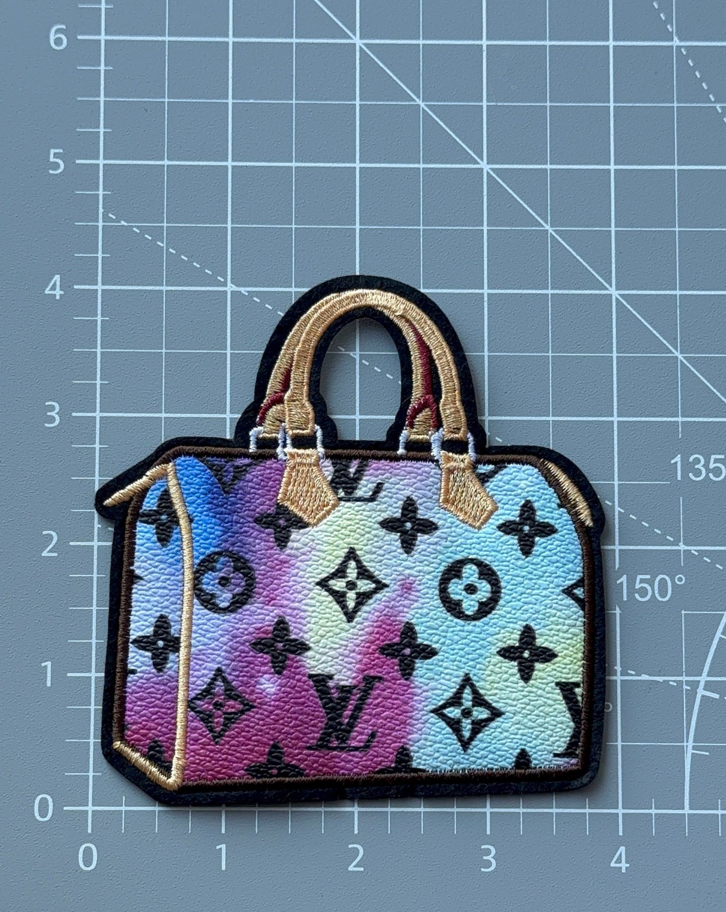 Multi-tone duffle Patch