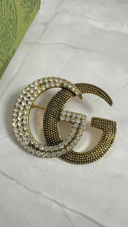Luxury G.G Vintage Brooch pin