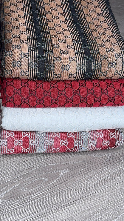 Multi tone G.G Jacquard Fabric