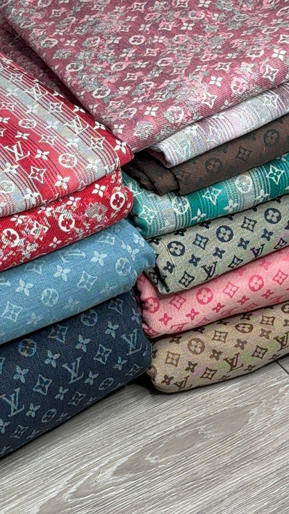 LV Pin Jacquard Fabric