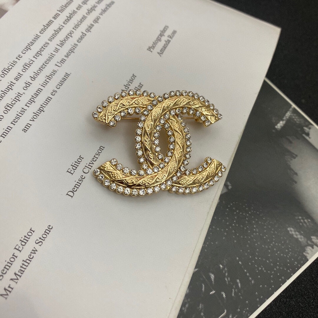 Top quality C.C Brooch pin