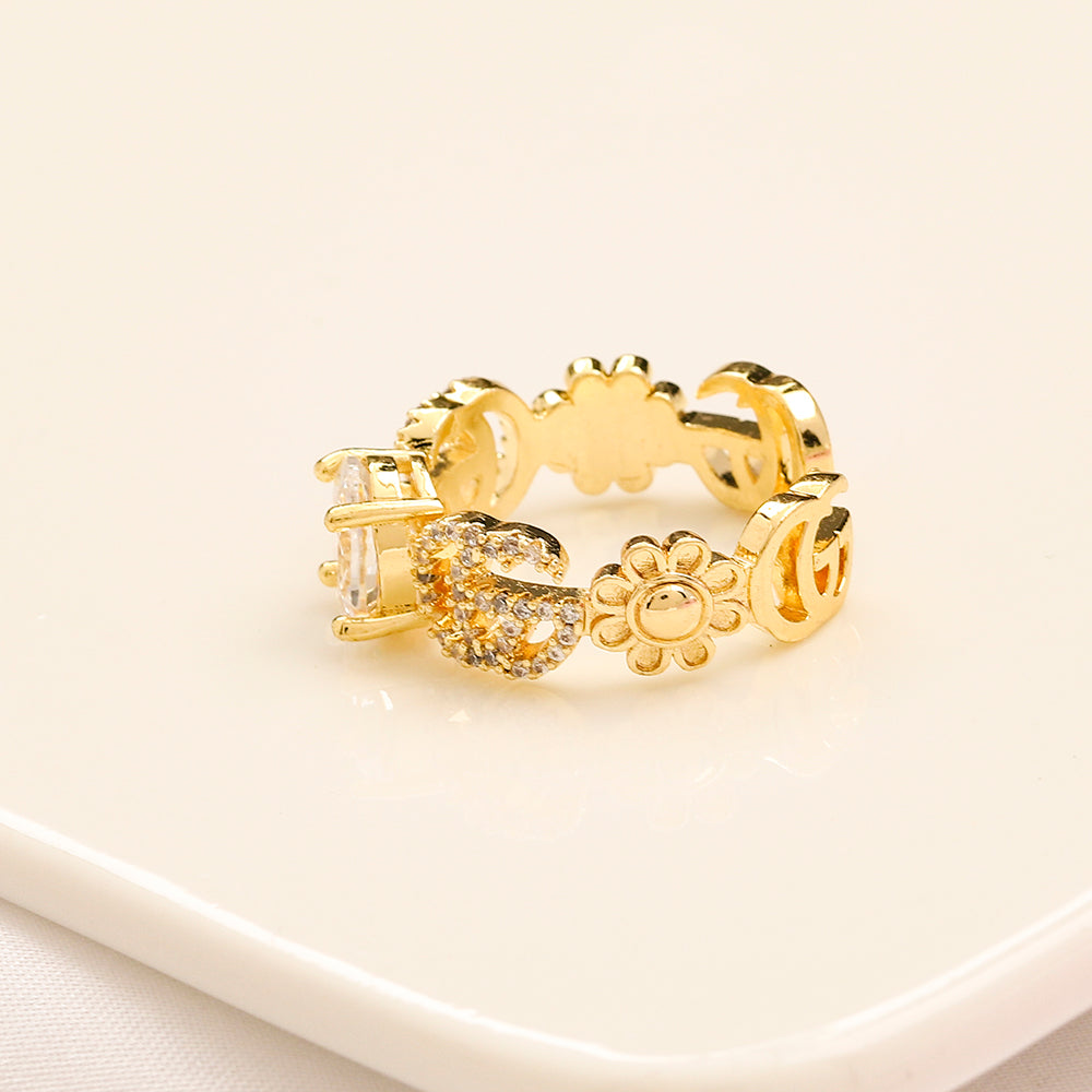 G.G 18K Gold Plated Ring