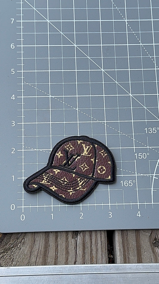 L Baseball Hat Patch