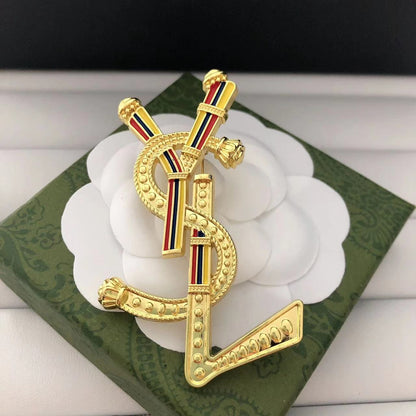 YSL Brooch pin