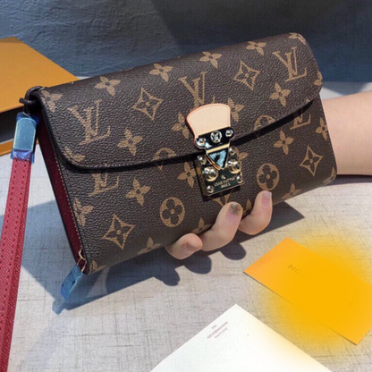 High Quality Branded Luxury Brown Wallet